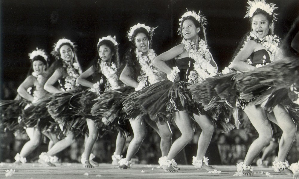1963г. Merrie Monarch Festival - главный гавайский фестиваль танцев хула